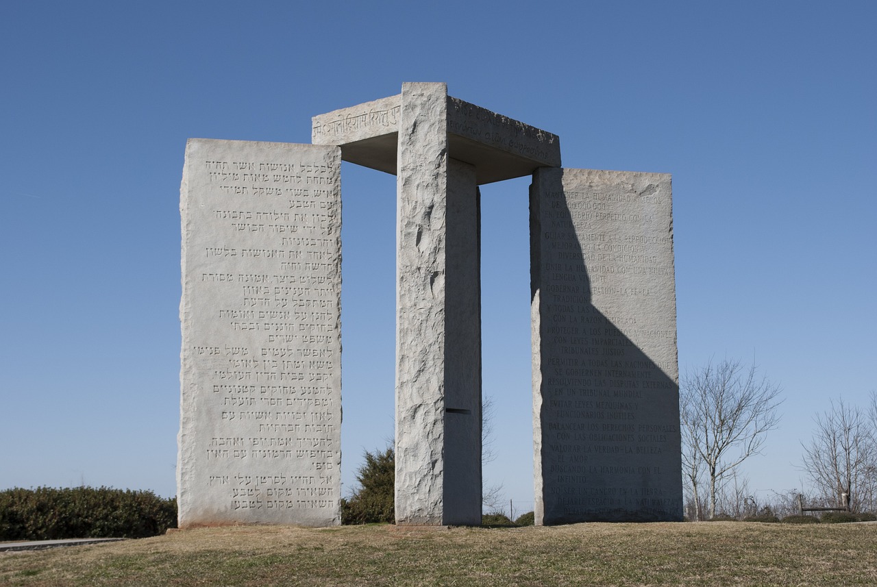 The Georgia Guidestones in 2020